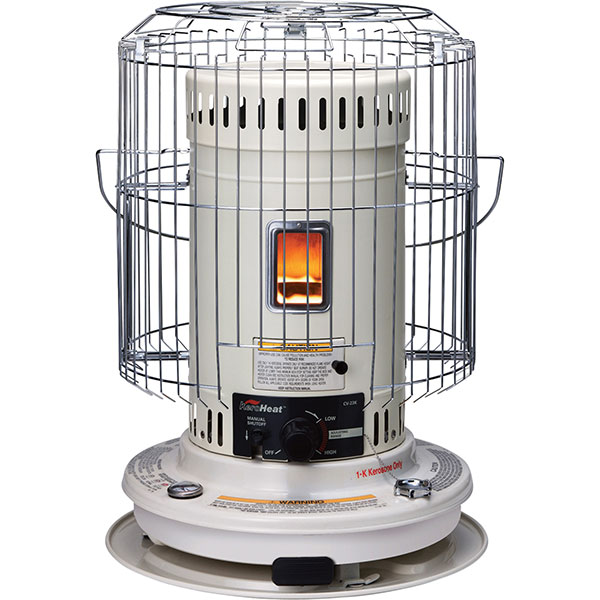 Functioning kerosene heater