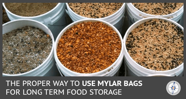 The Proper Way to Use Mylar Bags for Long Term Food Storage - Survival