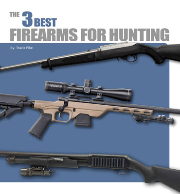 Three of the best hunting rifles