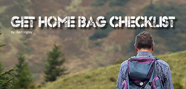 Get Home Bag Contents List • Best Gear, Fire, Water, Shelter & Food