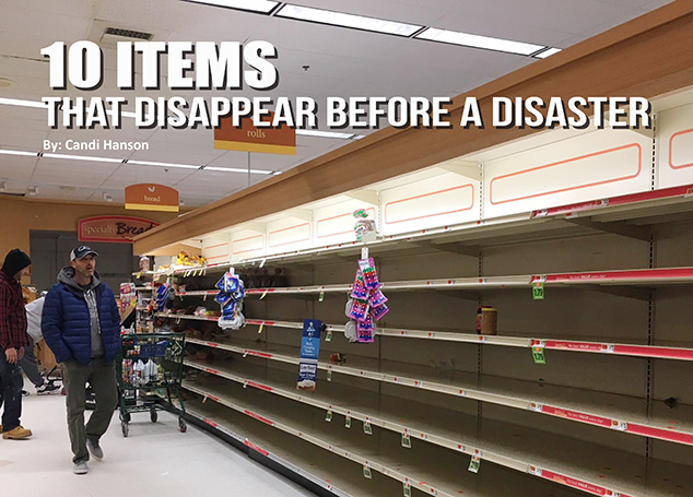 10 Items that Disapper Before a Disaster