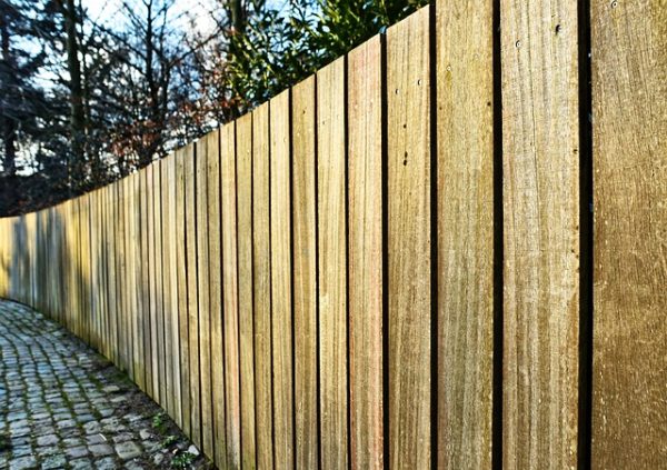 wooden fence