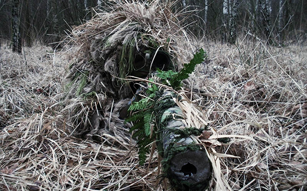 Sniper Ghillie Suit Hunting, Mosquito Net Camouflage